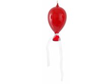70821 Glass balloon transparent red 14cm a = max width b = base width h = height Min amount (MOQ) 24 - 5 