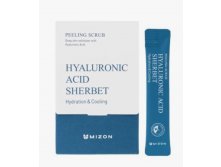 АКЦИЯ! Освежающий скраб с гиалуроновой кислотой MIZON HYALURONIC SHERBET SCRUB 5г 1шт 25р Было 33р