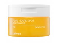 ПРОБНИК Celimax Осветляющие пэды против пигментации Pore + Dark Spot Brightening Pad 60р