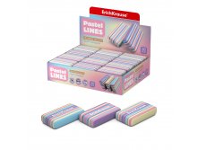 56039 Ластик ErichKrause Pastel Lines (в коробке 36 шт.) Цена 55+% в наличии 31 шт.jpg