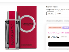 FERRAGAMO SALVATORE Red Leather 100  