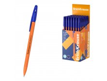 43194 Ручка шариковая ErichKrause R-301 Stick Orange 0.7, цвет чернил синий (в коробке по 50 шт.) Цена 13,9+% в наличии 20 шт. Мин заказ - 5 шт.jpg