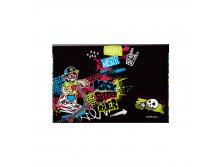 55182 Папка-конверт на кнопке пластиковая ErichKrause&#174; Scooter Master, A4 (в пакете по 12 шт.) Цена 25+% в наличии 4 шт. Мин. заказ - 4 шт.jpg