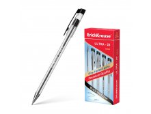 13876 Ручка шариковая ErichKrause ULTRA-20 Stick Classic 0.7, Super Glide Technology, цвет чернил черный (в коробке по 12 шт.) Цена 240+% (цена за упаковку)