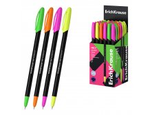 55386 Ручка шариковая ErichKrause Neo&#174; Stick Accent 0.7, Super Glide Technology, цвет чернил синий (в коробке по 50 шт.) Цена 18,4+% в наличии 20 шт. Мин. заказ - 5 шт.jpg