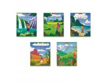 58284 Тетрадь общая ученическая ErichKrause Discover the World, 48 листов, клетка, матовая ламинация MIX-PACK 1 шт 17+% В упаковка 5 шт. Упаковку не делю. Только одна упаковка.jpg