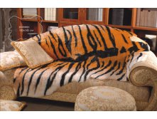 коврик декорат Тигр без головы П-0913 р-р 182х145см  1253руб