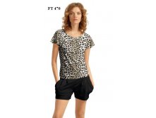 351 руб., FT470/1(вискоза) футболка женская T-SHIRT  