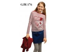 GJR176 джемпер для девочек JERSEY  , 343 руб