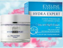 Eveline Hydra Expert       55+, SPF15 , 50 