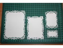 45р - металлик или белая бумага 300гр/м2, 40р-акварельная