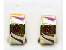 Серьги 45. Фрукты в золоте