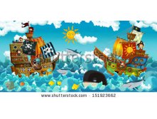 stock-photo-the-pirates-on-the-sea-battle-illustration-for-the-children-151923662.jpg