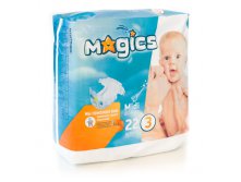 Подгузник детский Magics Midi_3    4-9 кг 22шт_212,5+%