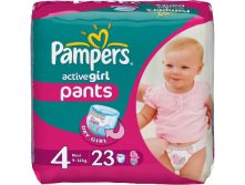 -  Pampers Active Girl