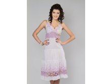 14221-4	платье	S-L (3)	белый фон и вышивка фиалковая		НОВАЯ ЦЕНА 7,50!!!!!!!!!$17,85