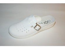 Сабо женские белые из экокожи артикул 087-1 размеры 36-42 600 р