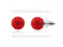 СЕРЁЖКИ гвоздики ШАМБАЛА красные 79руб.jpg