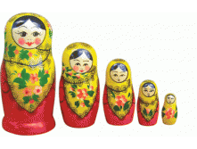 Матрешка Ксюша 5 кук