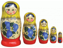 Матрешка Вероника 5 кук