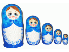 Матрешка авторская Забава