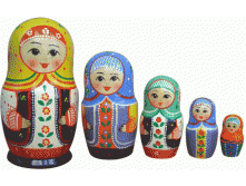 Матрешка Арина 5 кук