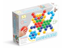 01536 Мозаика напольная с круглыми фишками 55 эл,д.60мм, 420,00