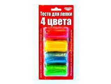 43,68 руб. Набор для детского творчества Тесто-пластилин 4 цвета. арт.TA***1055B