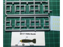 26. 12 x M117 750lb Bomb Unpainted with Decals - PITROAD.JPG