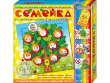 Набор для картины Семейка (3-5 лет) геом. констр._110%