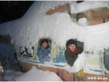 в кабине