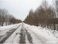 дорога Текун - Воскресенское