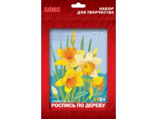 68,9р.Роспись по дереву в рамке Нарциссы (Апрель-дизайн) Др-015.jpg