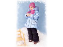 Зимний детский комплект для девочки \"Лила\"