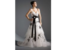 Whtie-A-line-V-Neck-Embroidery-Sash-Satin-Organza-Wedding-Dress-19939-1.jpg