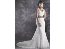 White-Mermaid-Trumpet-V-Neck-Beading-Embroidery-Sash-Satin-Wedding-Dress-19225-1.jpg