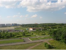 вид с \"чертого колеса\" в Прокопьевске