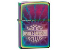 1622    ZIPPO 24031 HARLEY DAVIDSON FLAMING BARBED WIRE SPECTRUM