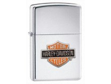 1967   ZIPPO 24021 HARLEY DAVIDSON BAR AND SHIELD HIGH POLISHED CHROME