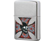 1214       ZIPPO &#8470;200 SKULL&CROSS