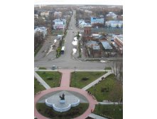 Вид на центральную площадь шуи