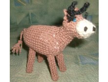 Корова вязаная