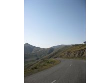 По дороге на Лачин. Вид из машЫнки