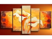 Free-Shipping--TheLily-5Pcs-Huge-Modern-Flower-Oil-Painting-On-Canvas-Wall-Art-Top-Home.jpg