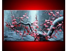 hand-painted-wall-font-b-art-b-font-Snow-in-winter-plum-bamboo-forest-home-decoration.jpg