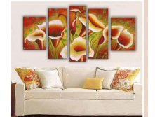 ree-shipping-Modern-Abstract-LILY-design-flowers-font-b-group-b-font-font-b-oil-b.jpg