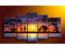 hand-painted-wall-art-font-b-African-b-font-elephants-deer-Home-Decoration-font-b-Modern-1.jpg