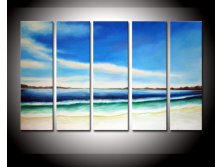 hand-painted-The-white-Bluesky-beach-font-b-boat-b-font-High-Q-Wall-Decor-Modern.jpg