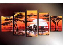 100-Hand-painted-Clear-sky-font-b-elephant-b-font-forest-Abstract-landscape-Wall-home-Decor.jpg