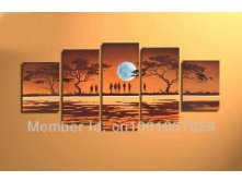 100-hand-painted-font-b-African-b-font-People-Life-Tree-Gold-oil-font-b-painting-1.jpg